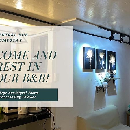 Central Hub Homestay Puerto Princesa Εξωτερικό φωτογραφία